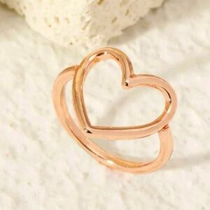 Rose Gold Heart Ring